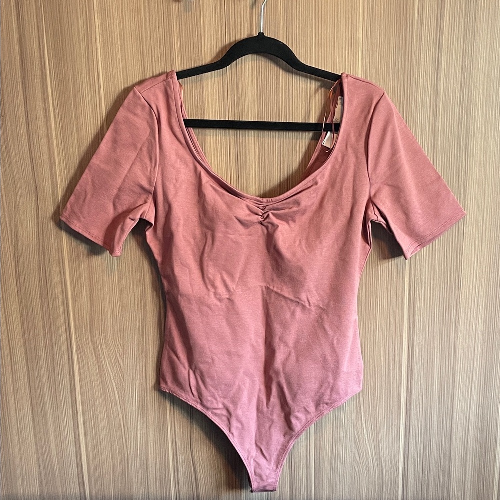 Astr Dusty Rose Bodysuit